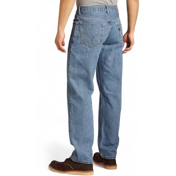 NWT Men's LEVI'S 550 Relaxed Fit Jeans | Size W42‎ L32 - Picture 1 of 13